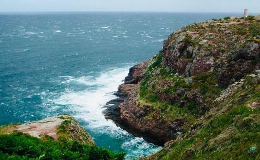 Storm op Cap Fr&eacute;hel in Bretagne