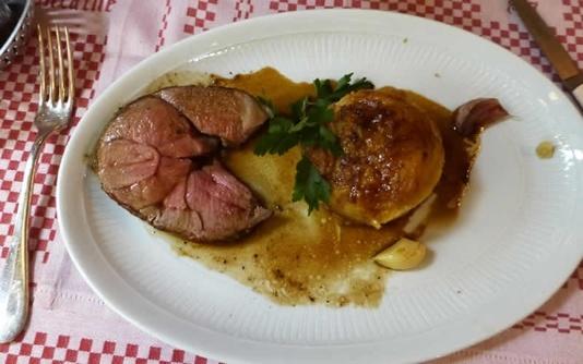 Lunch met een presidentieel tintje.
