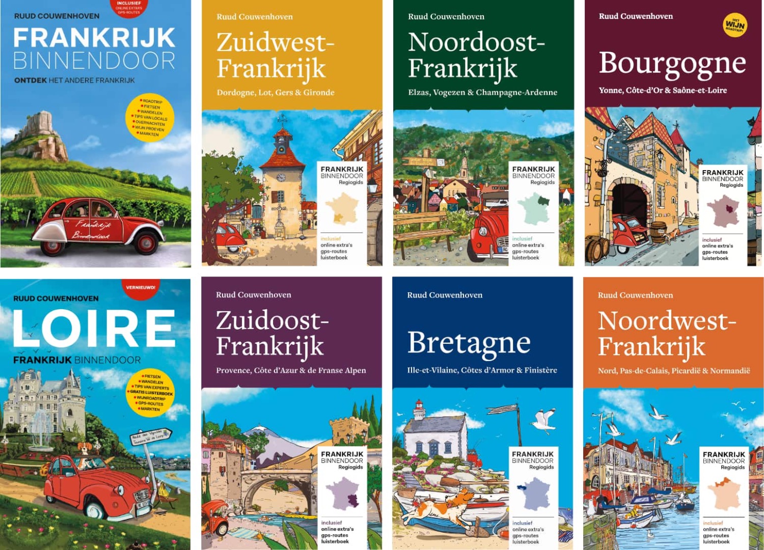 De boeken van Frankrijk Binnendoor