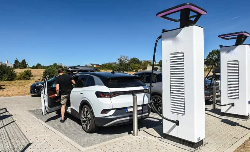 Met een elektrische auto naar Frankrijk?