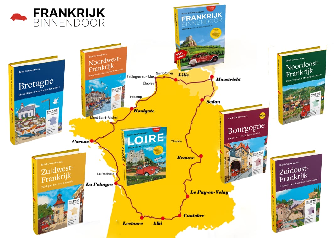 De podcMaak je verzameling Frankrijk Binnendoor boeken compleetast met blogs van Frankrijk Binnendoor