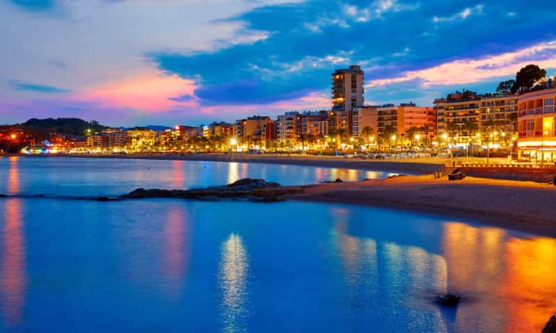 Lloret de Mar in Spanje op Frankrijk Binnendoor?