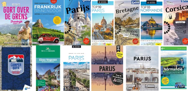 Best verkochte reisboeken over Frankrijk 2023