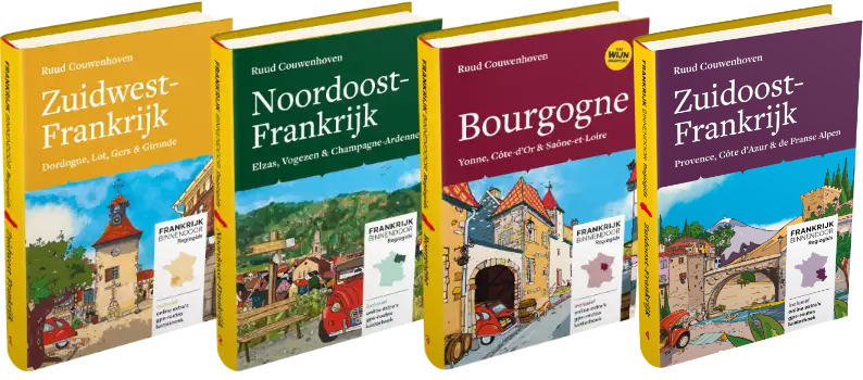 De Regiogids Zuidoost-Frankrijk nu ook in de boekwinkels!