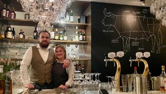 De traditionele keuken van Lyon in Bouchon d&rsquo;en Face
