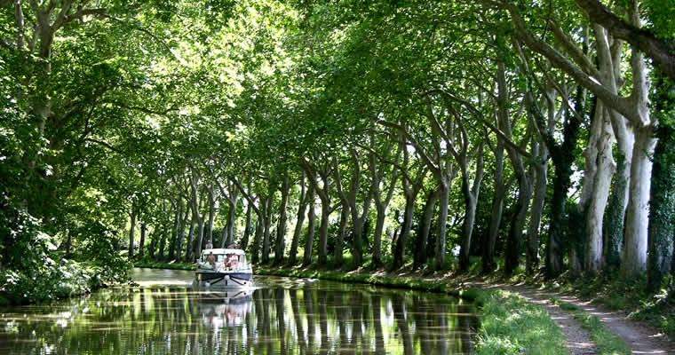 Fietsen langs het Canal du Midi 