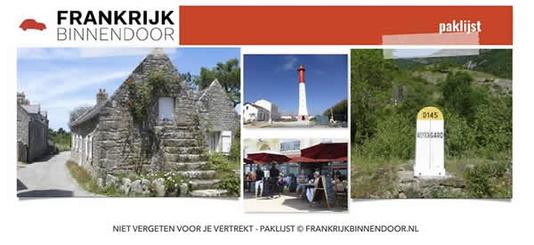 Inpaklijst voor de vakantie in Frankrijk