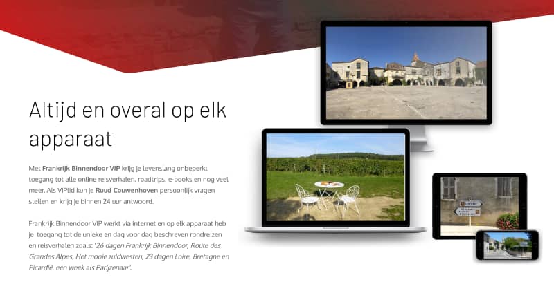 Ben jij al VIP lid van Frankrijk Binnendoor?