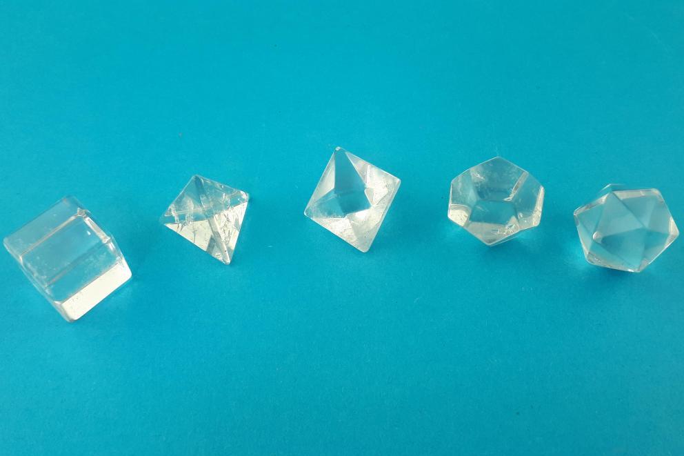 Geometrische vormen set