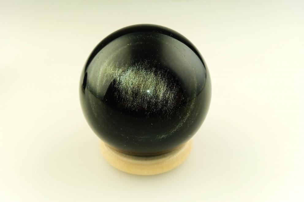 Goud Obsidiaan bol