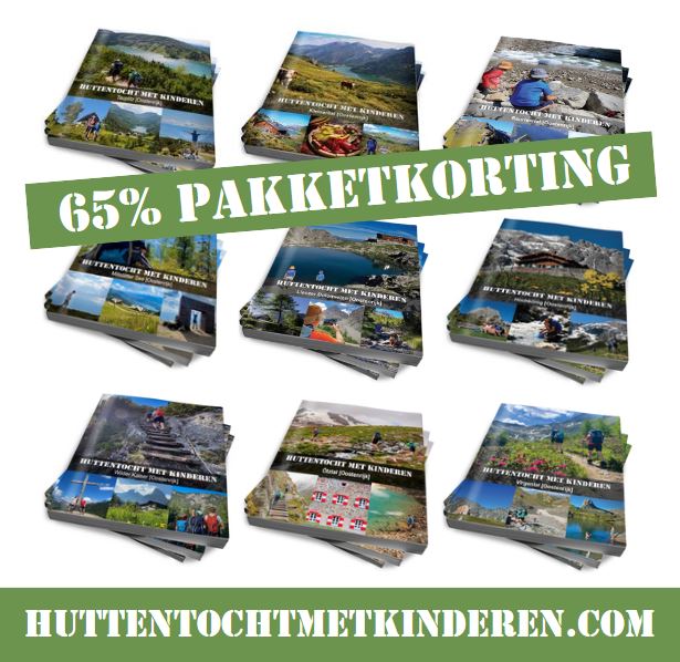 Gefeliciteerd! Jouw 9 'huttentocht met kinderen'-ebooks | actiepakket 60% korting