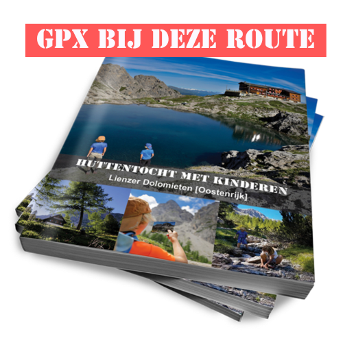 Huttentocht met kinderen Oostenrijk - GPX bestanden ebook Lienzer Dolomieten