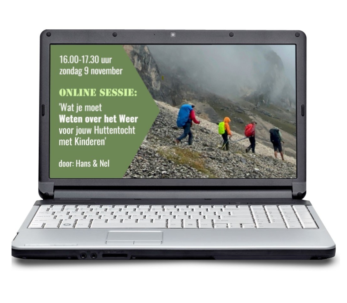 WeerWebinar Huttentocht met kinderen