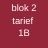 Blok 2 2021 - Tarief 1B
