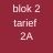 Blok 2 2021 - Tarief 2A