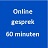 Online gesprek 60 minuten