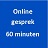 Online gesprek 60 minuten