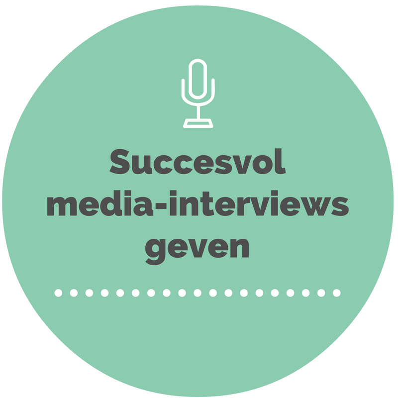 Succesvol media-interviews geven + 1-op-1 media-advies