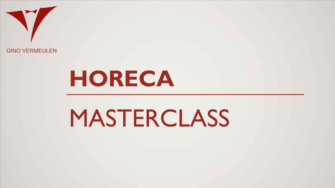 Horeca Masterclass Module 1 - Starters: de basis