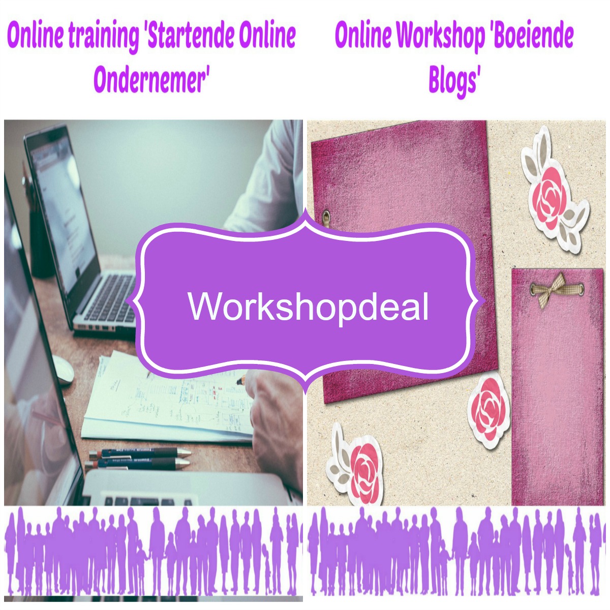 Online Workshopdeal 'Startende Online Ondernemer' en 'Boeiende Blogs'