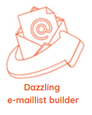 Dazzling e-maillist builder - 3 schijven