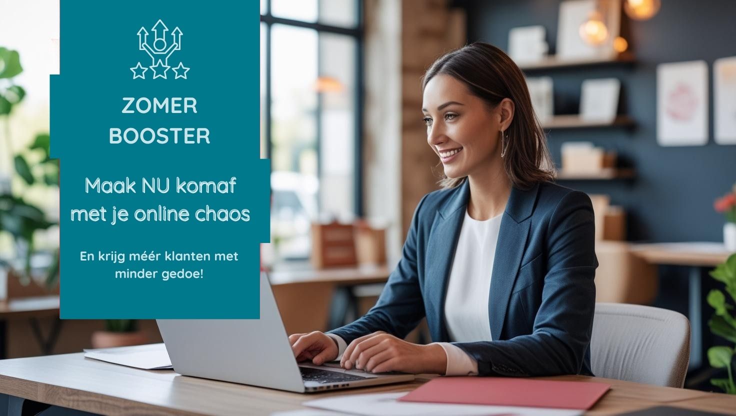 ZomerBooster 2025 - Weg met je online chaos - Betaling in 2 termijnen