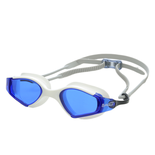 Zwembril Voltage blauw/wit