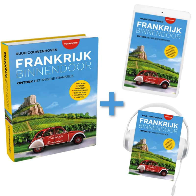 Bundel 7e druk Frankrijk Binnendoor, ontdek het andere Frankrijk