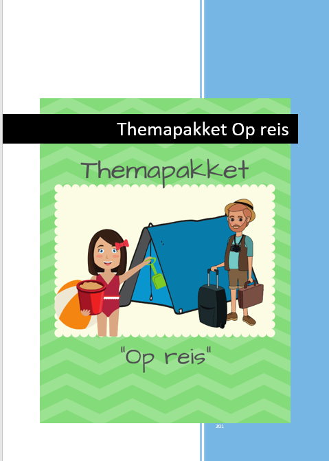 Themapakket Op reis met het vliegtuig