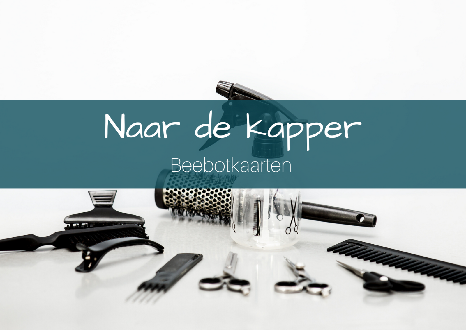 Beebotkaarten Naar de kapper