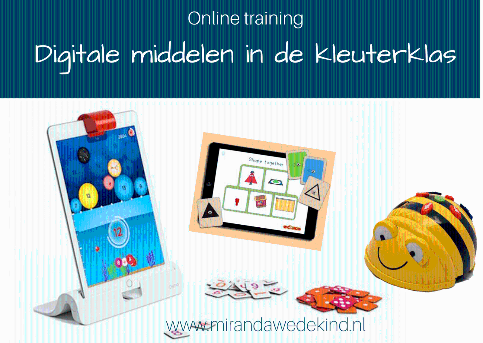 Online leeromgeving Digitale middelen in de kleuterklas