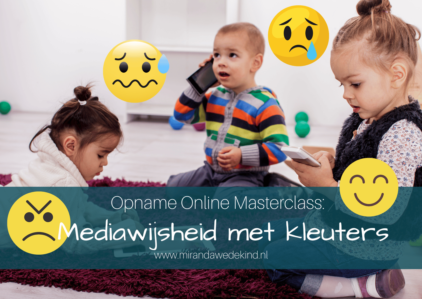 Opname Online masterclass Mediawijsheid met kleuters