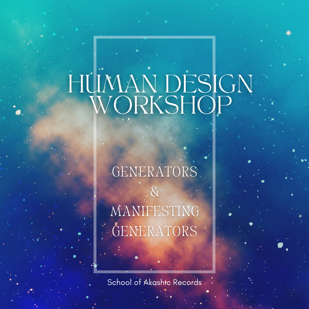 Online Workshop Human Design voor Generators