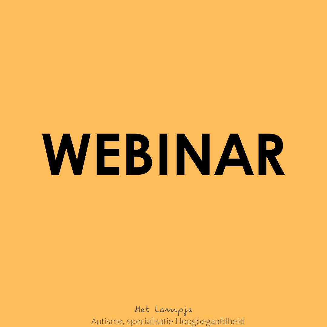 Webinar 'Eetproblemen bij autisme'  - 25 juni 2025