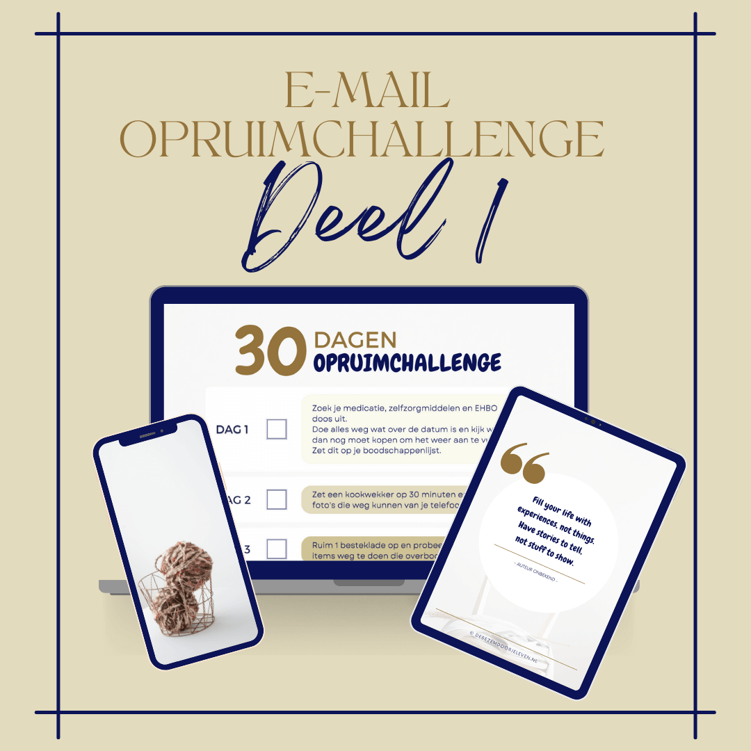 30 dagen e-mail opruimchallenge