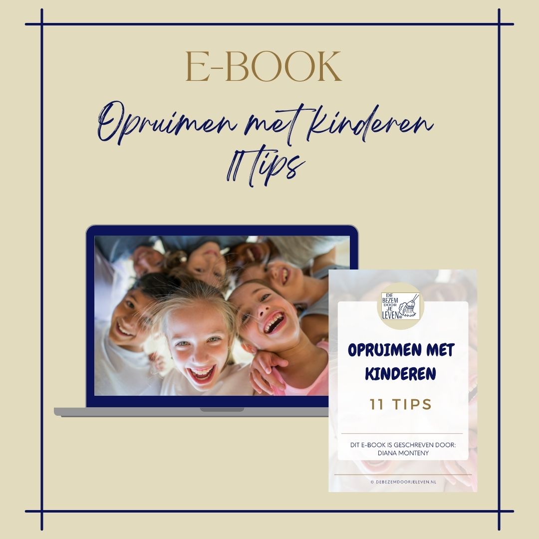 E-book: Opruimen met kinderen - 11 tips