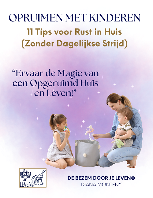 E-book: Opruimen met Kinderen - 11 tips voor Rust in Huis (Zonder Dagelijkse Strijd)
