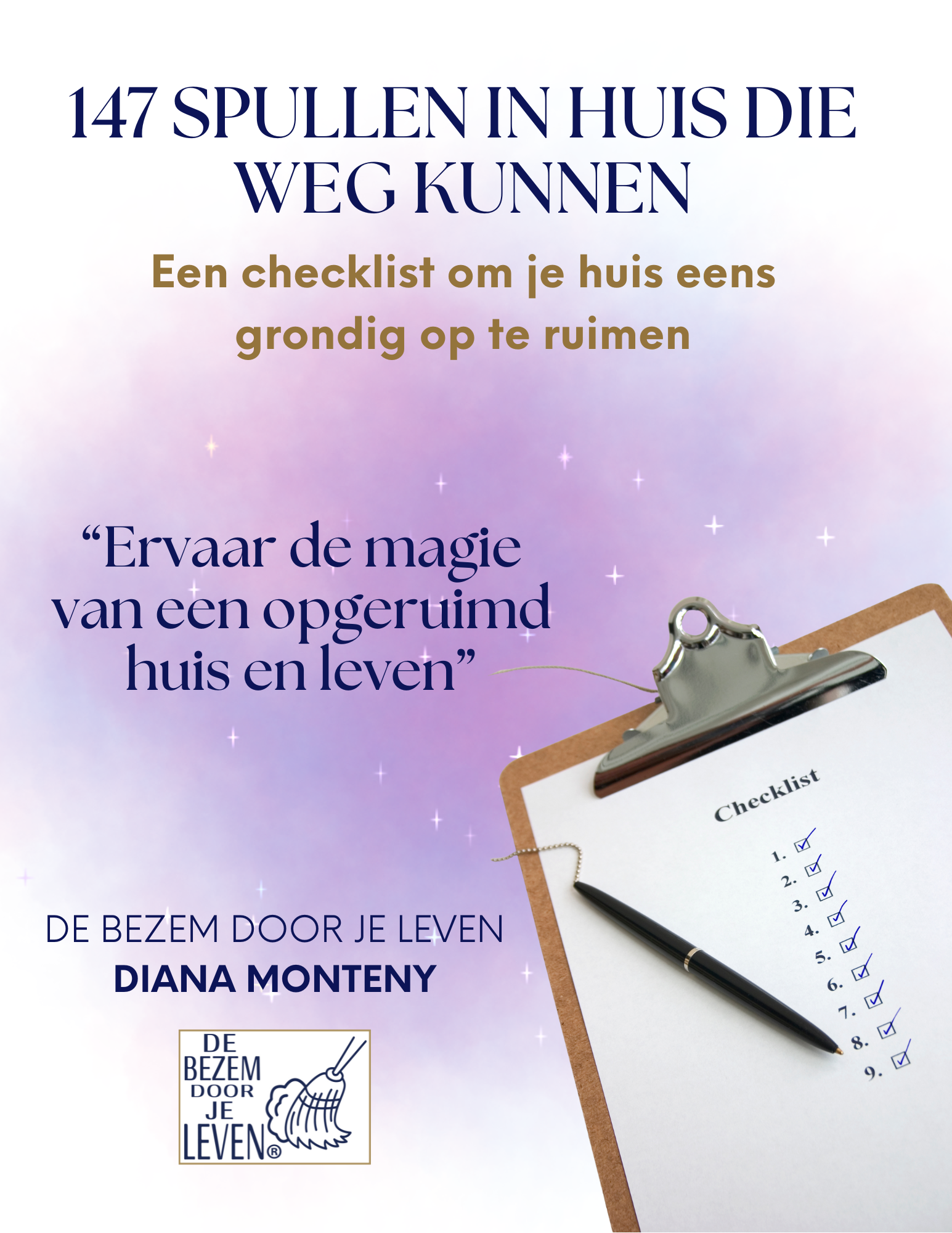147 spullen in huis die weg kunnen - een checklist om je huis eens grondig op te ruimen