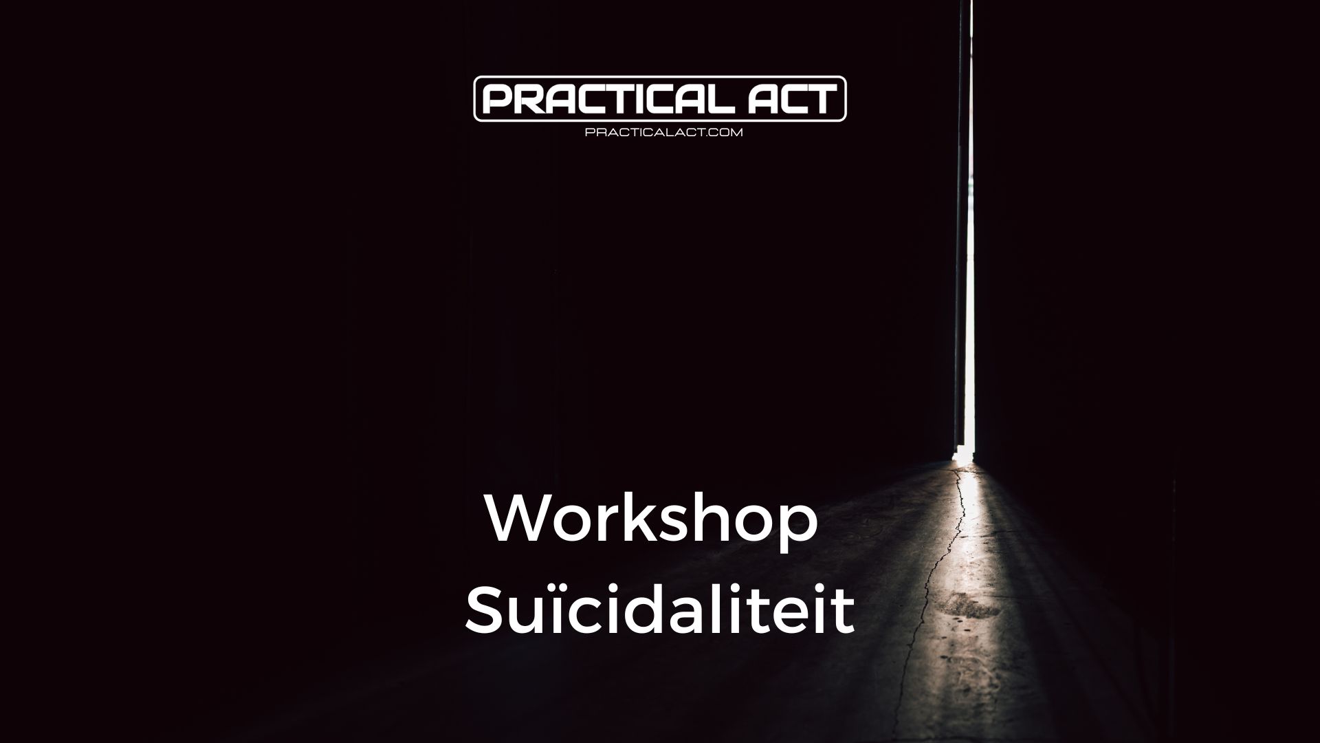 Workshop Suïcidaliteit Thomas Gustavsson - 19 & 20 Maart 2026