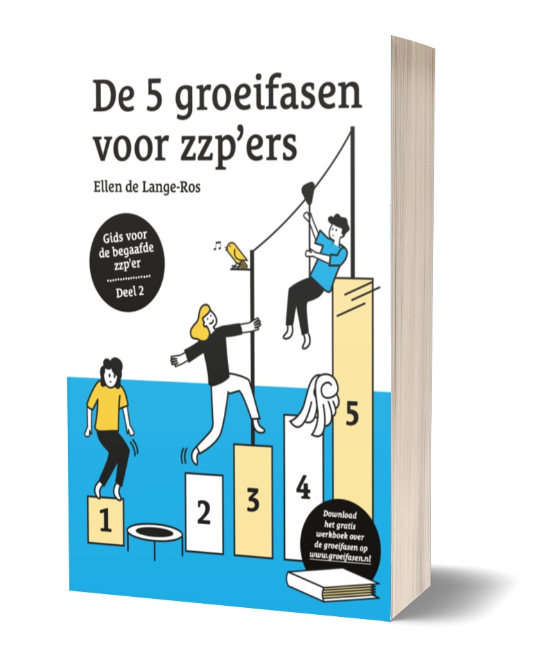 Boek - De 5 groeifasen voor zzp'ers